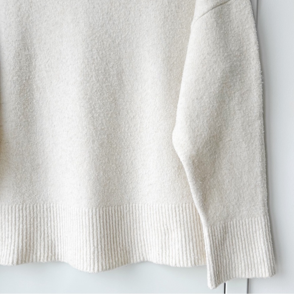 Primark cream wool blend oversized sweater - Picture 4 of 10